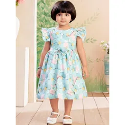 Aarika Floral Print A-Line Dress-picture-42