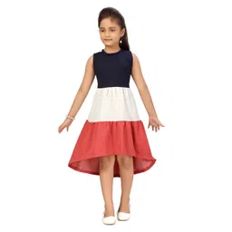 Aarika Girls Net Fit & Flare Midi Dress-picture-38