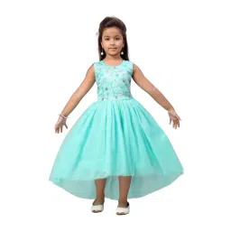 Aarika Kids Blue Embellished Dress-picture-30