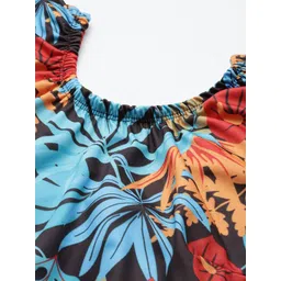 Aarika Plus Size Floral Printed Swim Suit image 5