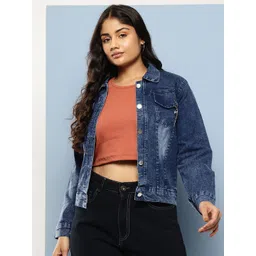Aarika Washed Lightweight Denim Jacket-picture-12