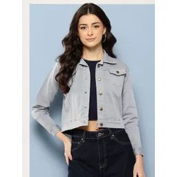 Aarika Women Crop Denim Jacket-picture-33