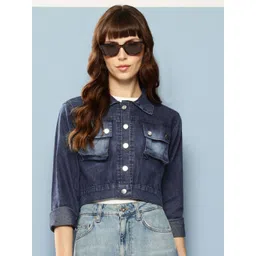 Aarika Women Denim Crop Jacket-picture-29