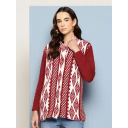 Aarika Women Woollen Cardigan-picture-33