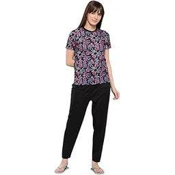 aarika Womens Sports Wear Blue Colour Floral Print Nylon Swim Suit-picture-40