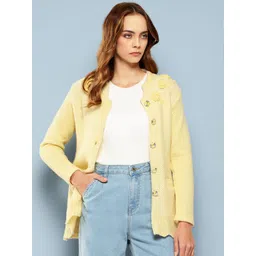 Aarika Woollen Cardigan with Embroidered Detail-picture-10