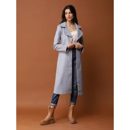 aarke Ritu Kumar Grey Embellished Trench Coat-picture-10