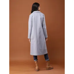 aarke Ritu Kumar Grey Embellished Trench Coat image 2