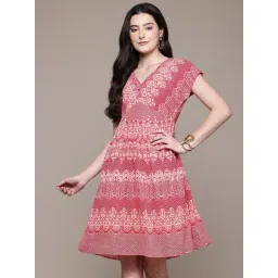 AARKE RITU KUMAR Pink Rukhsar Short Dress-picture-25