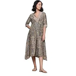 aarke ritu kumar Black Tasavur Midi Dress-picture-15