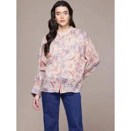 Aarke Ritu Kumar Ecru Inizio Shirt With Camisole-picture-47