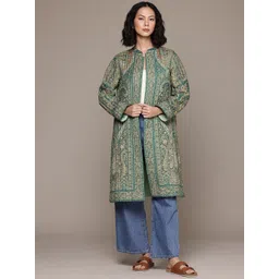 aarke Ritu Kumar Ethnic Motifs Woven Design Overcoat-picture-16