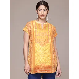 aarke Ritu Kumar Floral Printed Extended Sleeves Ethnic Top-picture-19