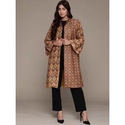aarke Ritu Kumar Printed Longline Tailored Jacket-picture-44
