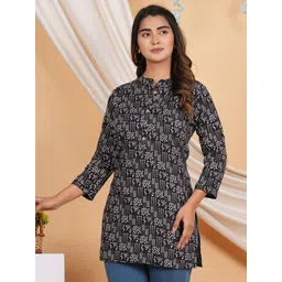 aarti  fashion Aarti Fashion Women Floral Printed Boat Neck Kurti-picture-24