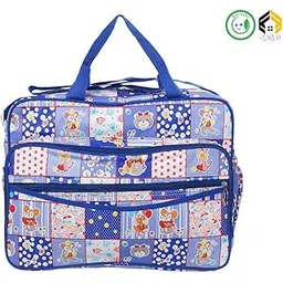 aarushi (with device) Multifunctional Diaper Bag with Pockets - Comes in Radom Prints-picture-43
