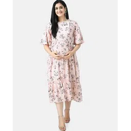 aaruvi ruchi verma Women Floral A-line Dress-picture-29