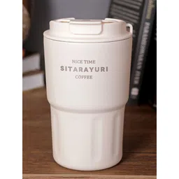 AARVI DECOR STUDIO White Stainless Steel Airtight Water Bottle-picture-38