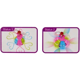 aarya Angel girl Princess Dancing Doll & Rotating Angel Girl Flashing Lights with Music best playing toy for kids to gift image 5