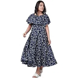 aarya designer Girls Printed Ankle Length Gown-picture-10