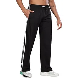 aaryavar Men Striped Sports Wear Track Pants-picture-12