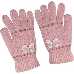 aasa Winter Warm Women’s And Girls Woolen Knitted Full Finger Gloves For Cold Weather (Set of 1 Pair)-picture-24