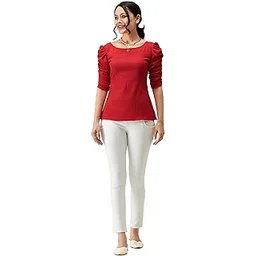 aask Casual Solid Women Top-picture-23
