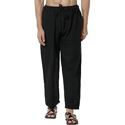 aatman One Size Men's Eco-Friendly Cotton Pyjama | Fits Waist Size 28 to 36 Inches-picture-33
