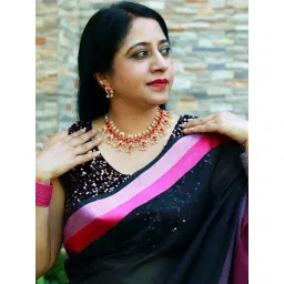 Aatmana Gold-Plated Artificial Stones and Beads Jewellery Set-picture-23