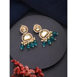 Aatmana Gold-Plated Dangler Earrings for Women image 2