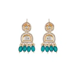 Aatmana Gold-Plated Dangler Earrings for Women image 3