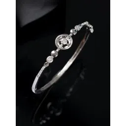 Aatmana Handcrafted Silver-Plated Elegant & Sleek Bracelet-picture-36