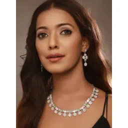 Aatmana Multi Necklace & Earring Set for Women-picture-11