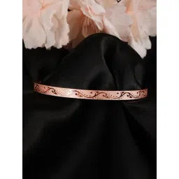 Aatmana Rose Gold-Plated Bangles for Women (Set of 2) - 2.4-picture-30
