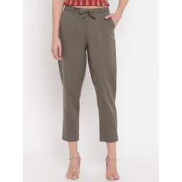 Aawari Women High-Rise Peg Trousers-picture-22