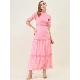 aayu aayuWomen Ruffled Georgette Maxi Dress-picture-21