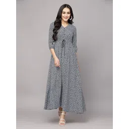 aayu Print Crepe Maxi Dress-picture-28