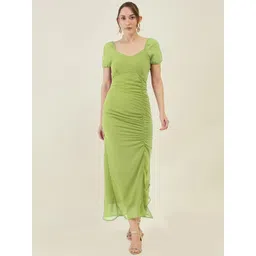 aayu Ruffled Georgette Maxi Dress-picture-34