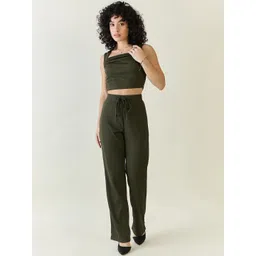 aayu Square Neck Top & Trousers Co-Ords Set-picture-19