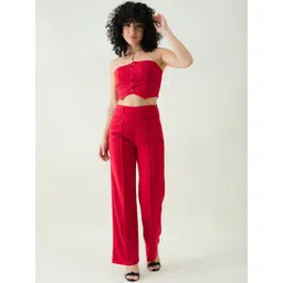 aayu Strapless Top With Trousers-picture-30