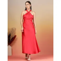 aayu Women Halter Neck Maxi Dress-picture-30