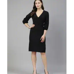 aayu-all about you Women V-Neck Sheath Dress-picture-13