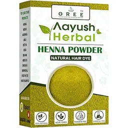 Aayush Herbal Henna powder for Hair Color Pure and Natural Hair dye 200g-picture-19