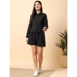 aayusika Collared Shirt & Shorts Co-Ord Set-picture-28