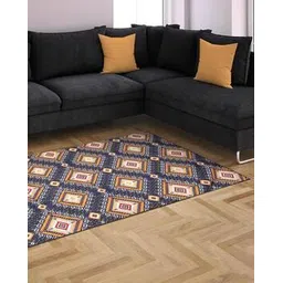 aazeem Geometric Print Lightweight Washable Rug Runner 34" x 54"-picture-36