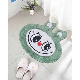 aazeem Labubu Print Anti-Skid Oval-Shaped Bath Mat-picture-53