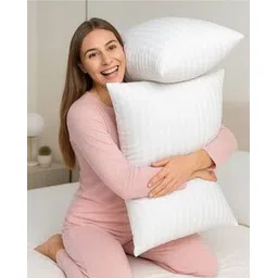 aazeem Set of 2 Striped Microfiber Pillows -picture-13