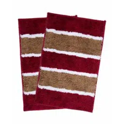 aazeem Super Soft Microfiber Exclusive Anti-Skid Set Of 2 Bathmats (37X57 Cm)-picture-34