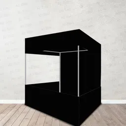 ab sab Canopy Tent with Black Tetron Cloth for Promotional Advertising 6x6x7 Feet Tent - For 5 person-picture-28