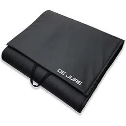 Abb Initio Gym (A De Jure Fitness Brand) PVC Leatherette Yoga Mat, Unbeatable Non Slip Raxine, Eco Friendly and Odorless Lightweight and Extra Large Size with 10 MM Thickness (Black)-picture-10